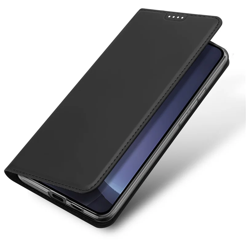 DUX DUCIS Skin Pro Series Per Samsung Galaxy S25+ Custodia in Pelle Custodia Porta Carte - Nero