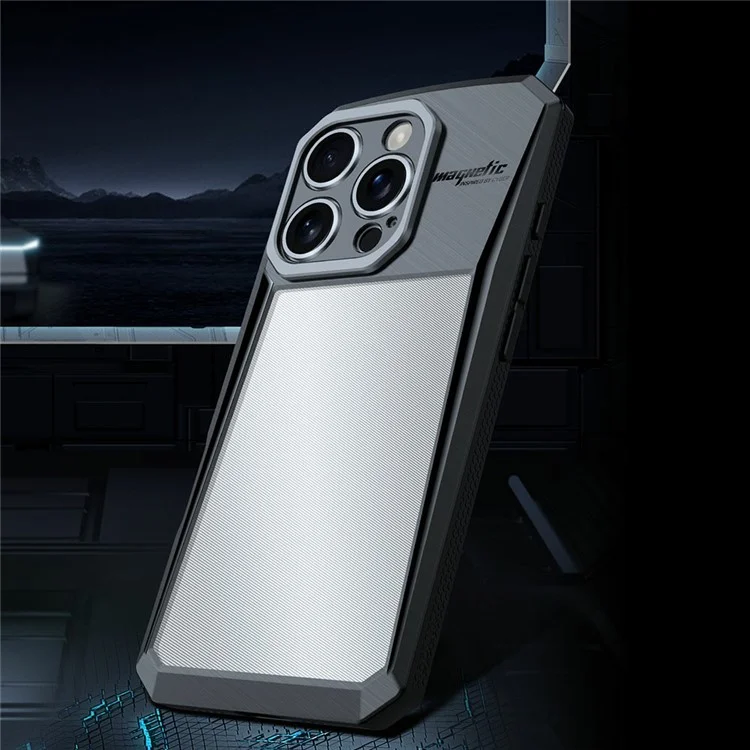 XUNDD Cyber Series for iPhone 16 Pro Max Case Acrylic + TPU Scratch Resistant Back Cover
