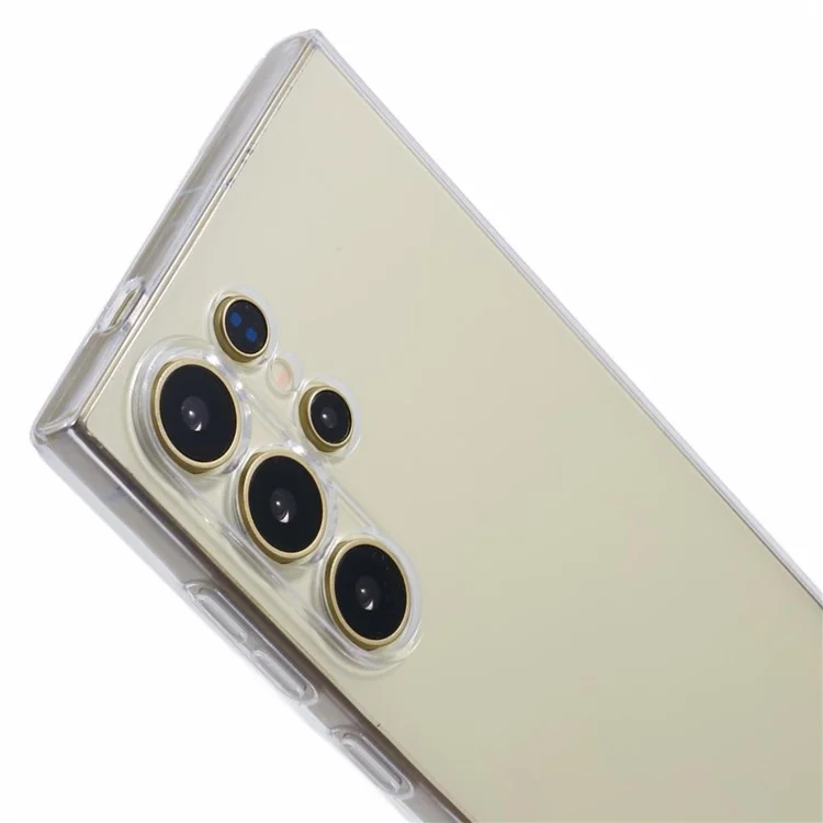 Para Samsung Galaxy S24 Case Ultra Shock -profle de 1.5 mm de Espesor Clear TPU Telephip Cover