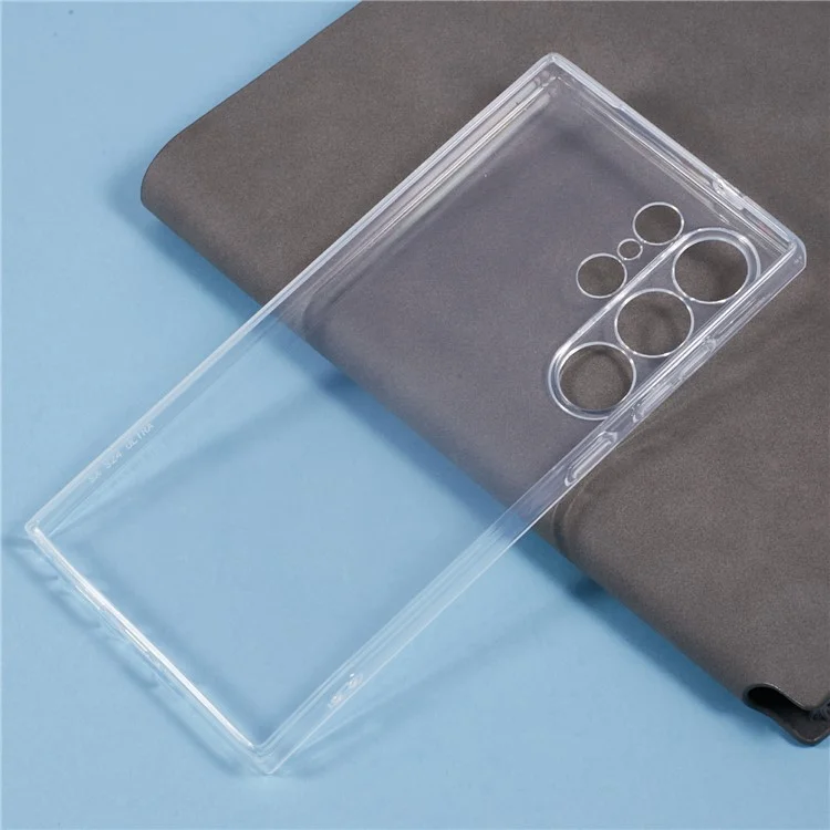 Para Samsung Galaxy S24 Case Ultra Shock -profle de 1.5 mm de Espesor Clear TPU Telephip Cover