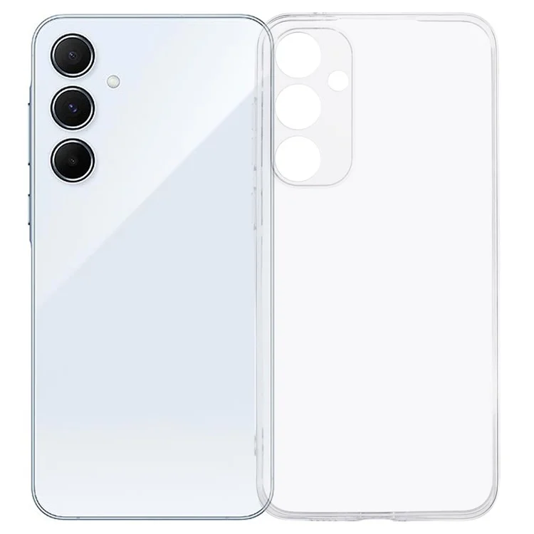 Pour Samsung Galaxy A55 5G Case D'amortisseur de Choc 1,5 mm D'épaisseur Couverture de Téléphone TPU