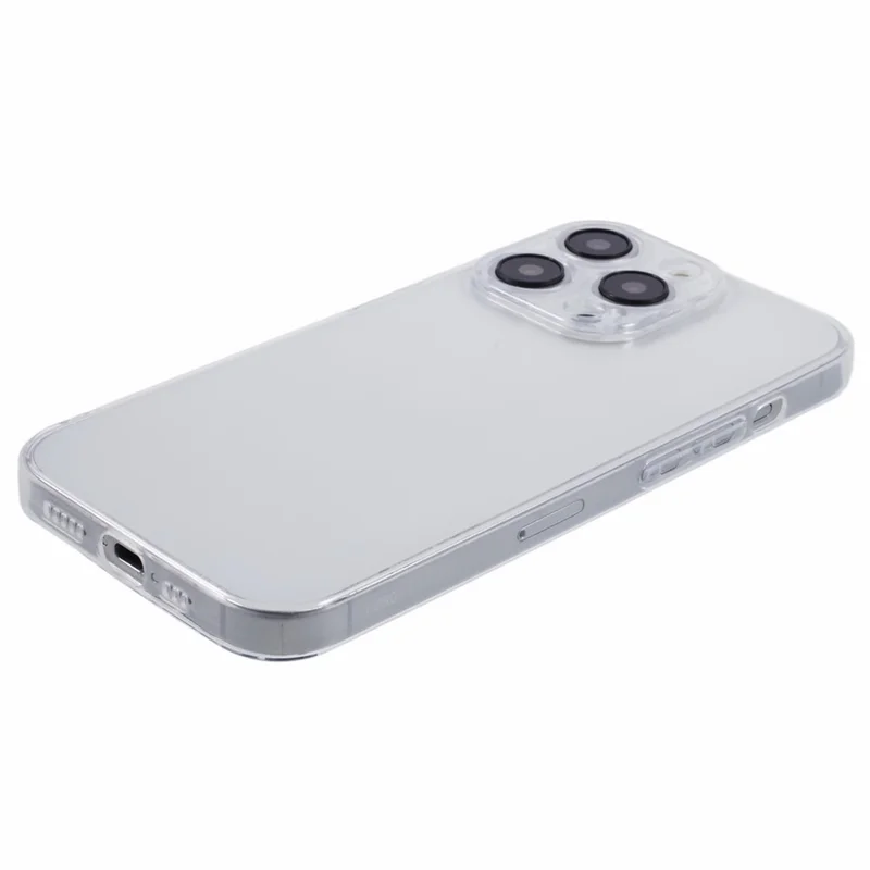 For iPhone 14 Pro Shockproof Case 1.5mm Thickness Clear TPU Phone Cover