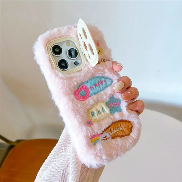 Для Iphone 15 Pro Max Case Cult Doodle -кролика - Розовый