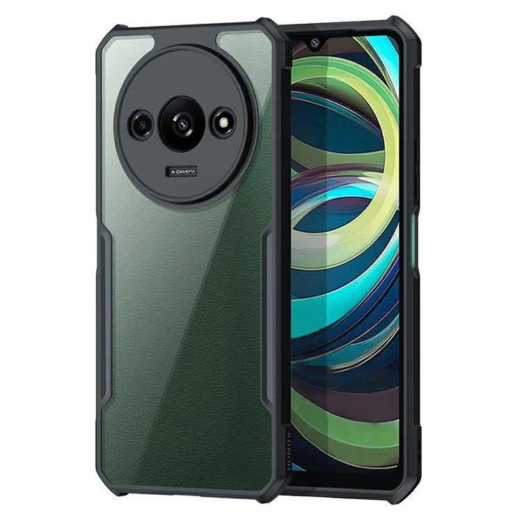 Achetez en vrac XUNDD pour étui Xiaomi Redmi A3 4G Étui bord TPU transparent Étui de téléphone en acrylique