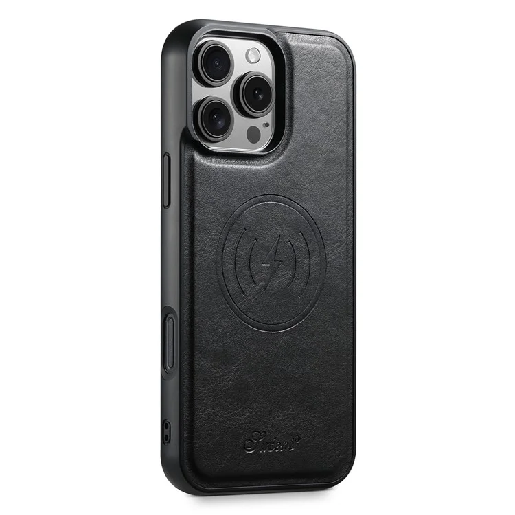 Suteni H17 Для Iphone 16 Pro Max Case, Совместим с Держателем Magsafe Card Kickstend - Черный