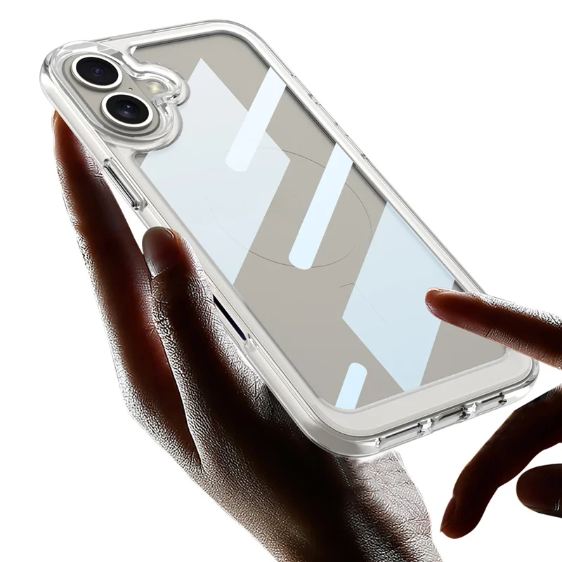 GKK For iPhone 16 Crystal Clear Shockproof TPU Phone Cover