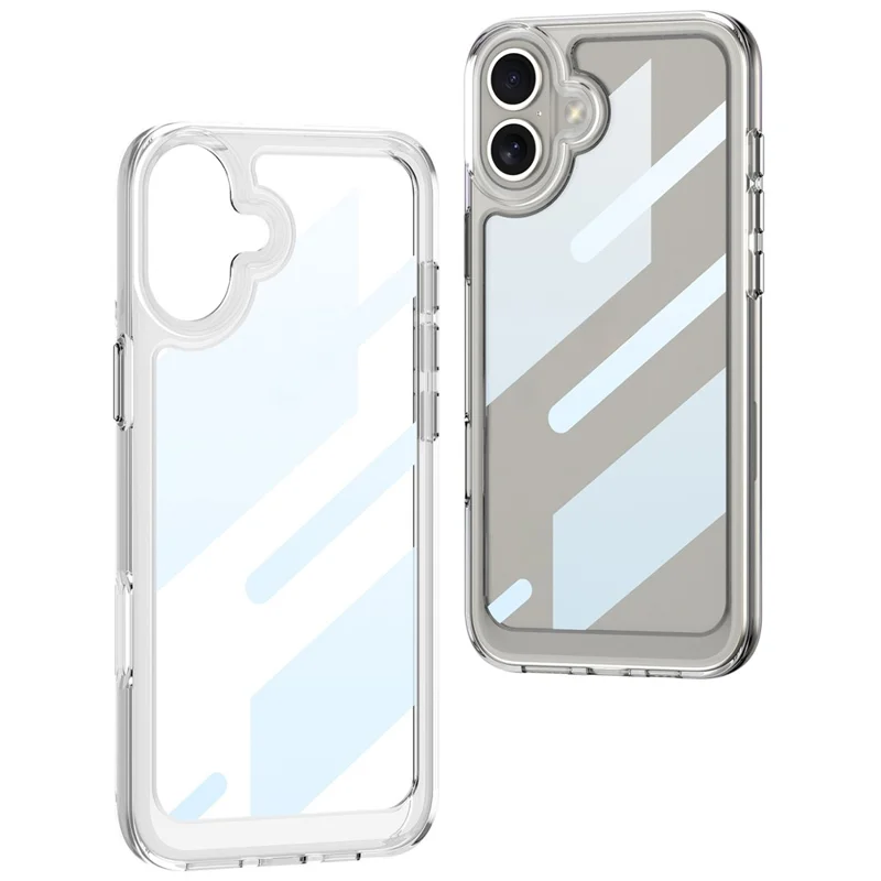GKK For iPhone 16 Crystal Clear Shockproof TPU Phone Cover