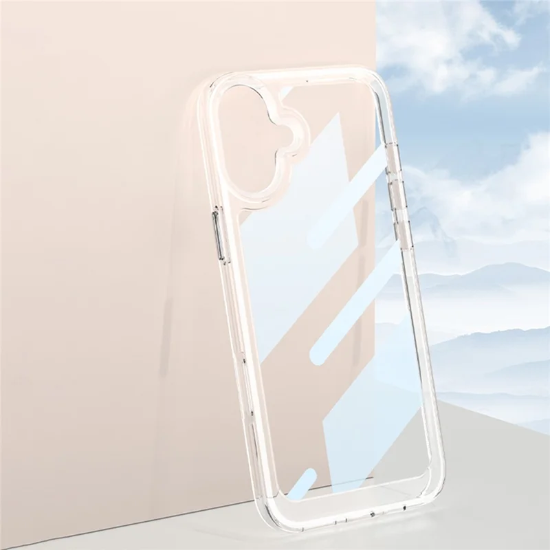 GKK For iPhone 16 Crystal Clear Shockproof TPU Phone Cover
