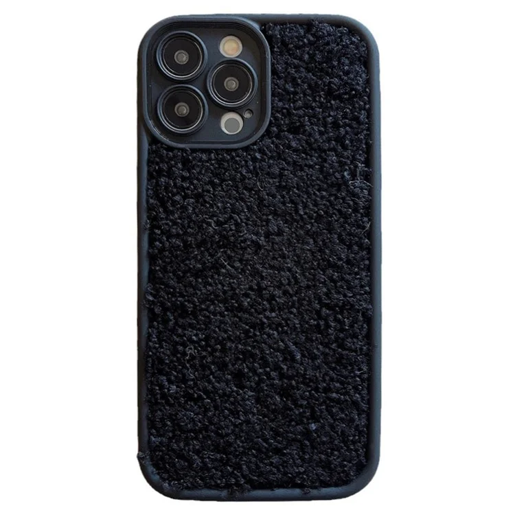Для Iphone 15 Pro Max Case Cuse Covere Covered TPU Защитный Телефон. - Черный