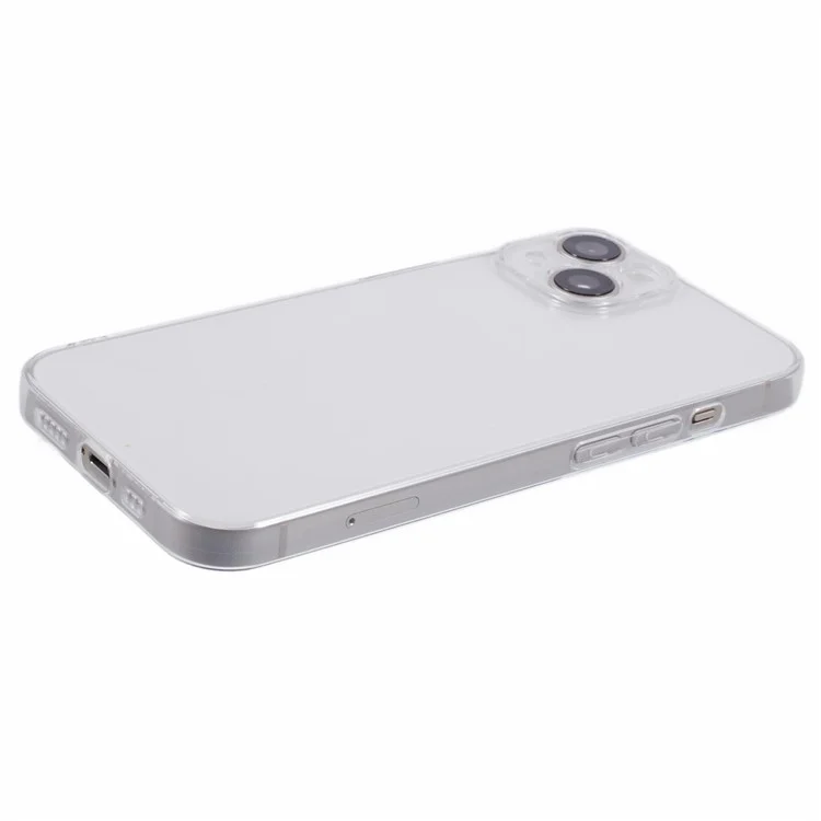 Para Iphone 14 Plus Case a Prueba de Choques 1.5 mm Espesor Transparente TPU Telete Cubierta