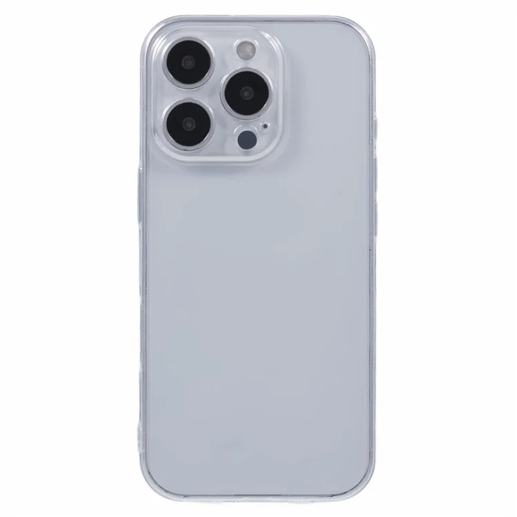 Para Iphone 16 Pro Max Case a Prueba de Choques 1.5 mm de Espesor Clear TPU Telepubreña