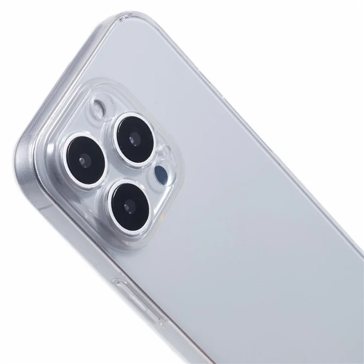 Para Iphone 16 Pro Max Case a Prueba de Choques 1.5 mm de Espesor Clear TPU Telepubreña