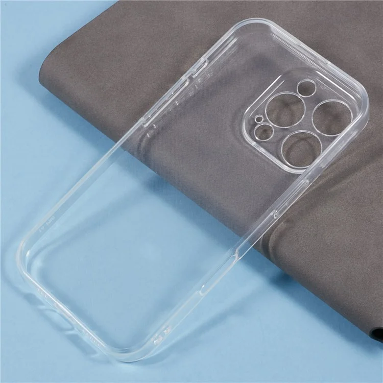 Para Iphone 16 Pro Max Case a Prueba de Choques 1.5 mm de Espesor Clear TPU Telepubreña
