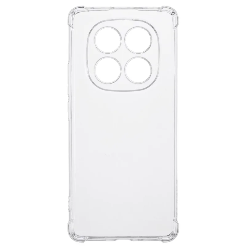For Xiaomi Redmi Note 14 Pro 5G / Poco X7 5G Phone Case Reinforced Four Corner Anti-Drop Clear TPU Cover