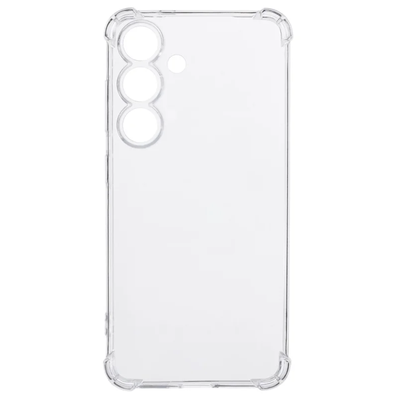 For Samsung Galaxy S25+ Phone Case Reinforced Four Corner Anti-Drop Clear TPU Cover - 2