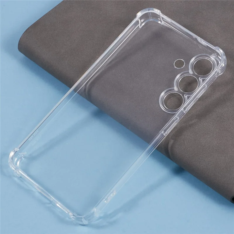 For Samsung Galaxy S25+ Phone Case Reinforced Four Corner Anti-Drop Clear TPU Cover - 3