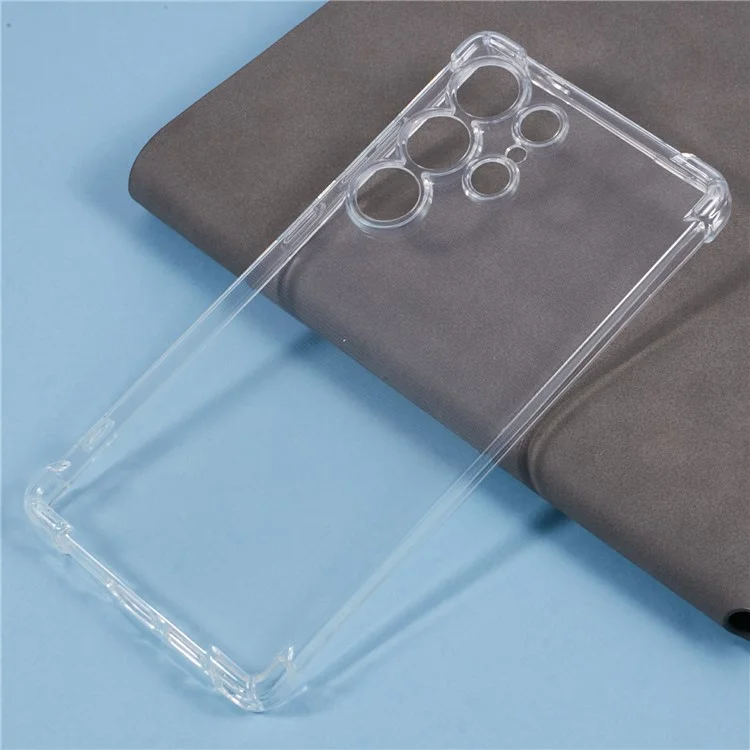 For Samsung Galaxy S25 Ultra Phone Case Verstärkt Vier-Ecken Anti-Drop Klare TPU-Abdeckung
