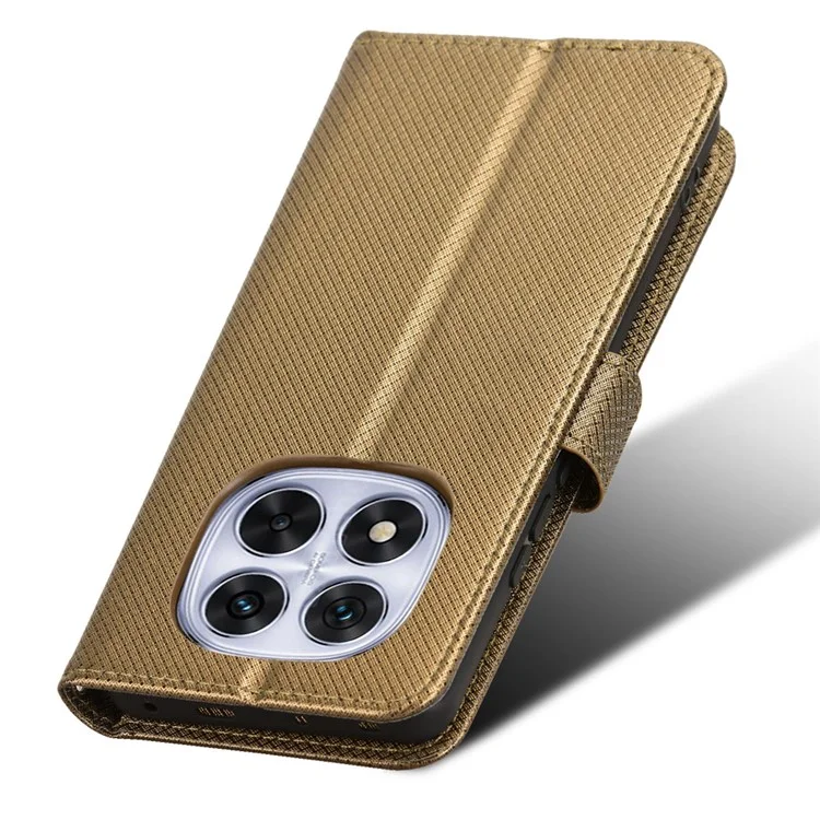 Для Xiaomi Redmi Note 14 Pro+ 5g / Примечание 14 Pro 5G Case PU - Коричневый