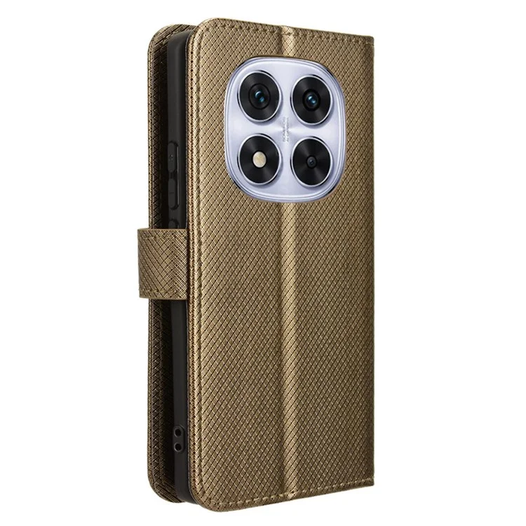 Для Xiaomi Redmi Note 14 Pro+ 5g / Примечание 14 Pro 5G Case PU - Коричневый