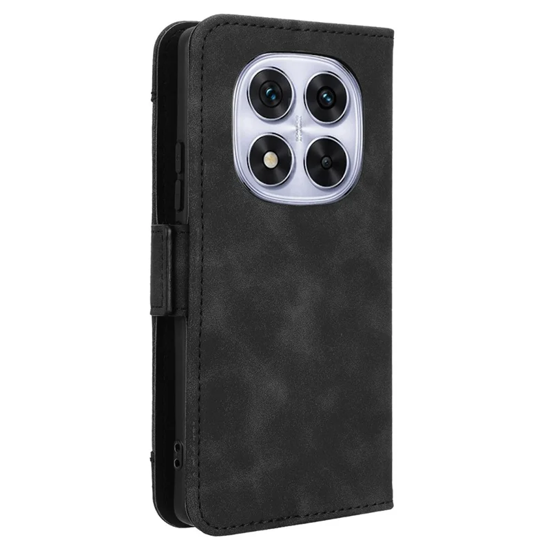 Pour Xiaomi Redmi Note 14 Pro+ 5G / Note 14 Pro 5G Étui en cuir Portefeuille Housse avec Plusieurs Fentes pour Cartes - Noir