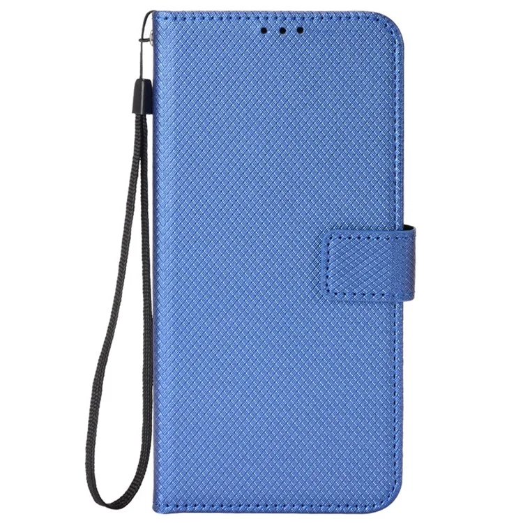Для Vivo V40e 5G / Iqoo Z9s 5G Case PU Кожаная Алмазная Текстура. - Синий