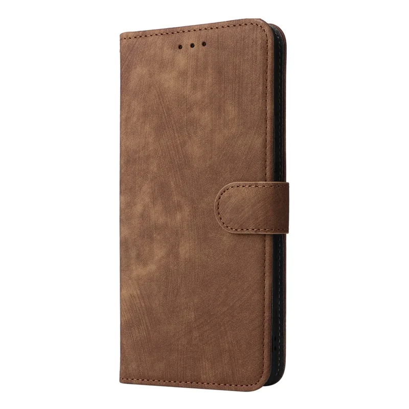 For TECNO Camon 30S 4G CLA5 Wallet Case RFID Blocking PU Leather Cover Stand View - Brown
