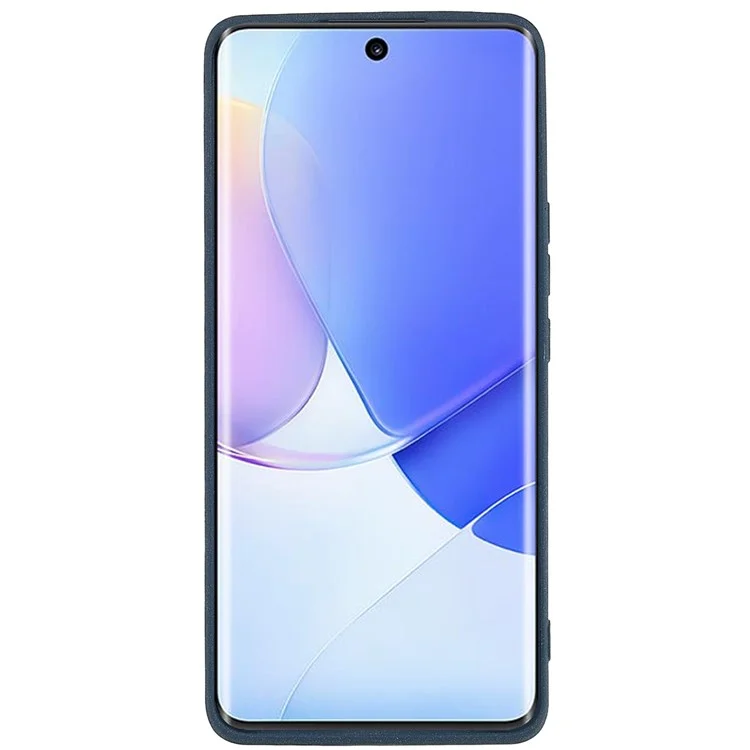 Para Huawei Nova 9 Anti-fingerprint Mate de Doble Cara TPU TPU Telep Cubierta Anti-scratch Telephon - Azul Marino