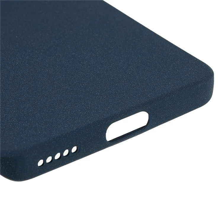 Для Huawei Nova 9 Anti-fingerprint Двусторонняя Матовая Мягкая Крышка Телефона TPU Anty Scratch Phone Back Case - Темно-синий