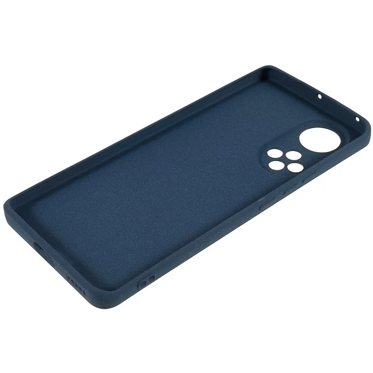 Для Huawei Nova 9 Anti-fingerprint Двусторонняя Матовая Мягкая Крышка Телефона TPU Anty Scratch Phone Back Case - Темно-синий