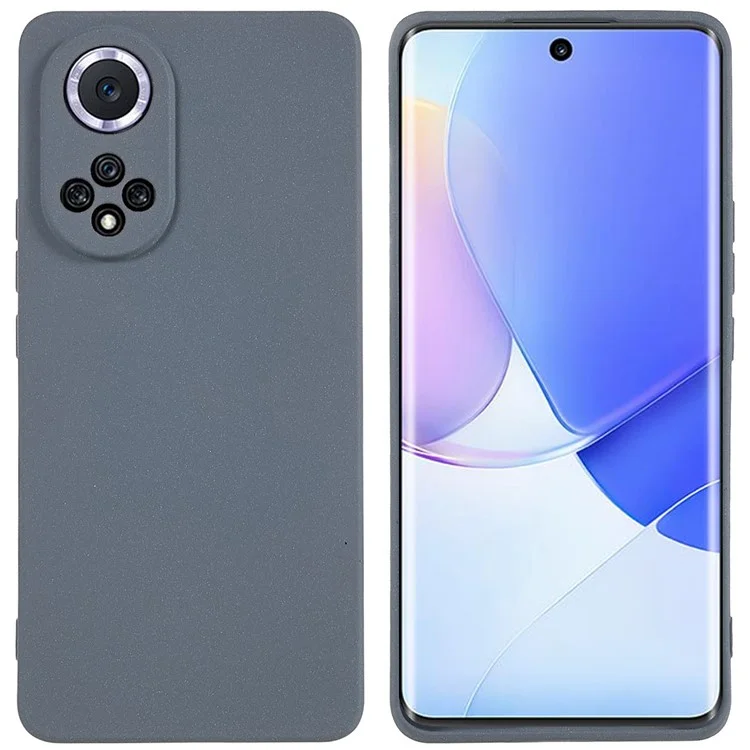Для Huawei nova 9 Матовый двухсторонний мягкий TPU чехол для телефона с защитой от отпечатков пальцев, противоударный чехол для телефона - Серый