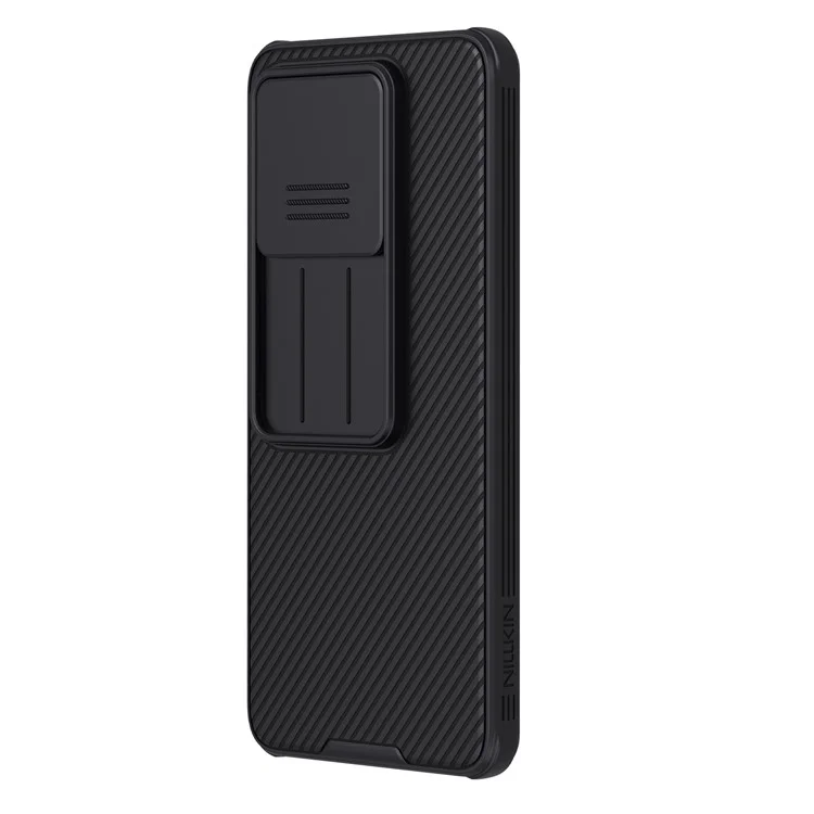 NILLKIN Camshield Pro Series for Xiaomi 14T Case PC+TPU Slide Camera Lid Phone Cover - Black