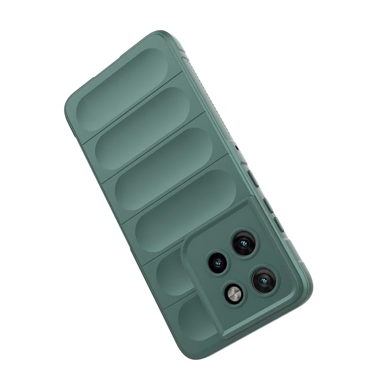 Pour Motorola Edge 50 Neo 5G / Moto S50 5G / Thinkphone 25 5G Étui Antichoc en TPU Souple - Vert