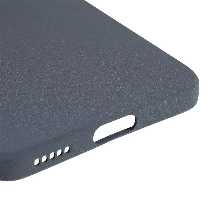 Para Xiaomi 12 Lite 5G Funda de teléfono con superficie mate suave y doble cara, antihuellas y antirayado - Gris