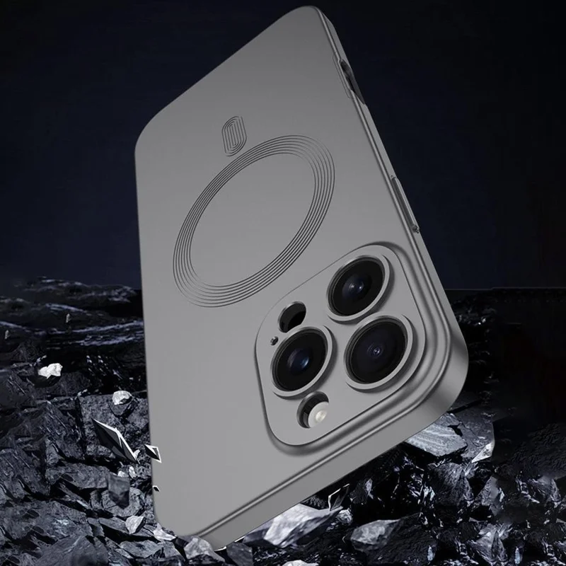 GKK Для Iphone 16 Pro Max Case, Совместим с Полной Защитой от Magsafe Hard PC Phone - Черный