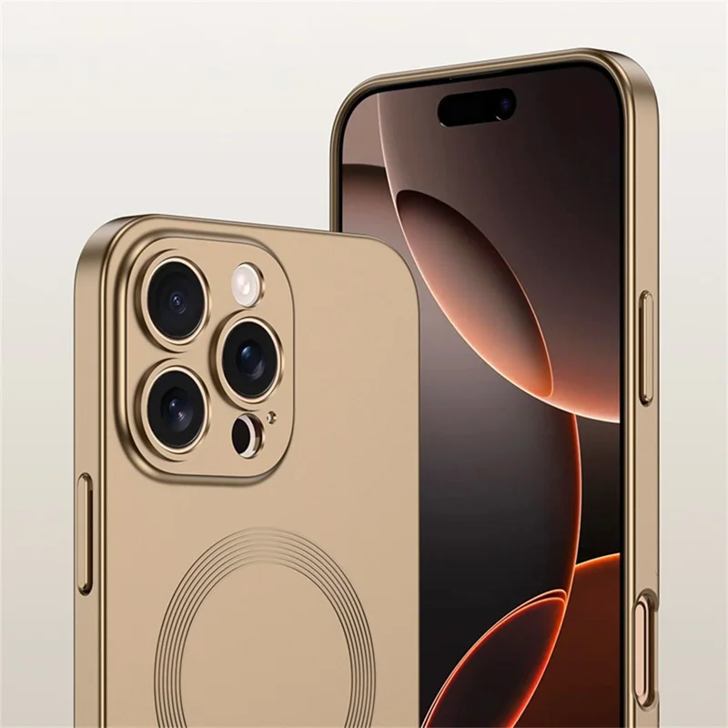 GKK Для Iphone 16 Pro Max Case, Совместим с Полной Защитой от Magsafe Hard PC Phone - Черный