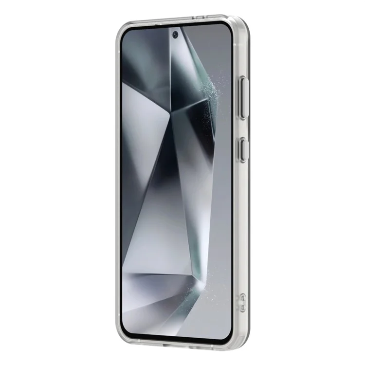 Серия Конфеты Для Samsung Galaxy S23 fe Case Coverible с Magsafe PC+TPU+PET Anti-dop Phone Cople - Белый