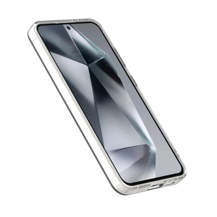 Серия Конфеты Для Samsung Galaxy S23 fe Case Coverible с Magsafe PC+TPU+PET Anti-dop Phone Cople - Белый