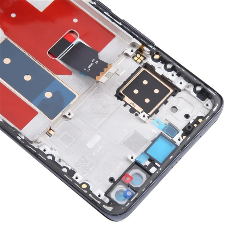 For Huawei nova 11 Pro OEM Grade S LCD Screen and Digitizer Assembly + Frame (Without Logo) - Black