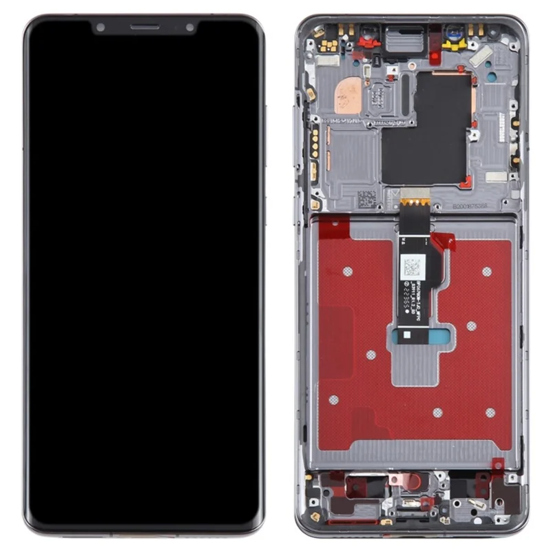 Per Huawei Mate 50 Pro 4G OEM Grade S LCD e Gruppo Digitalizzatore + Frame (senza Logo) - Nero
