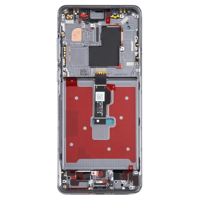 Per Huawei Mate 50 Pro 4G OEM Grade S LCD e Gruppo Digitalizzatore + Frame (senza Logo) - Nero