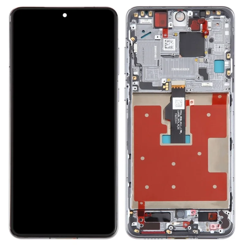 Per Huawei Mate 50 4G OEM Grade S LCD Schermo e Digitazer Assembly + Frame (senza Logo) - Nero