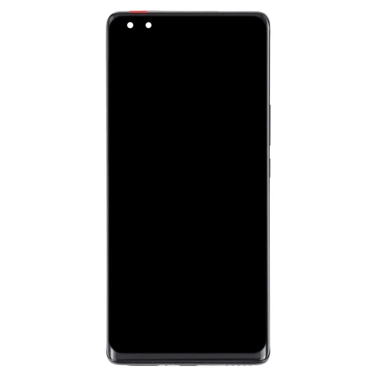 Pour Huawei Nova 8 Pro 5G OEM Grade S Écran et Numérosage Assemblage + Cadre (sans Logo) - Noir