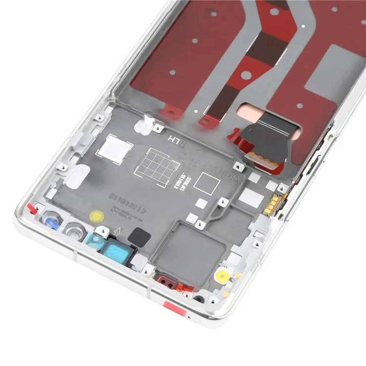 For Huawei nova 8 Pro 5G OEM Grade S LCD Screen and Digitizer Assembly + Frame (Without Logo) - Silver