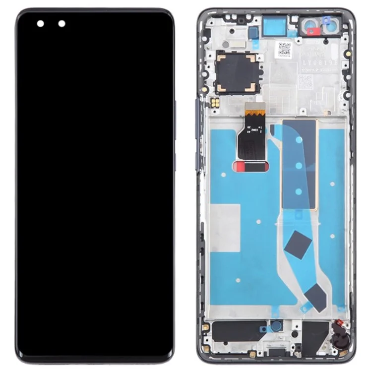 Für Huawei Nova 10 Pro 4G OEM Grade S LCD -bildschirm Und Digitalisiererbaugruppe + Frame (ohne Logo) - Schwarz