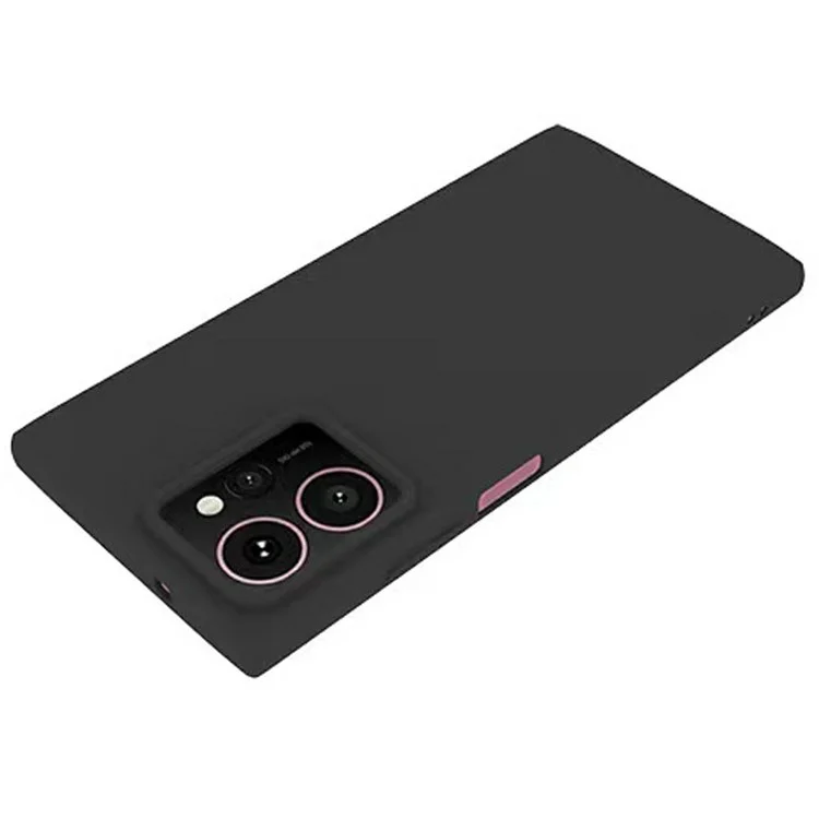 Für HMD Skyline Case Soft Matte Back TPU Black Phone Cover, Large Cutout