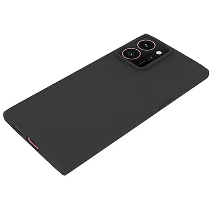 Für HMD Skyline Case Soft Matte Back TPU Black Phone Cover, Large Cutout