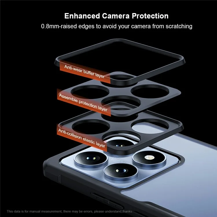 Acheter en Vrac Xundd Pour Xiaomi 14T Pro Case-résistant à la Dropf + Acrylique Couverture du Téléphone Arrière