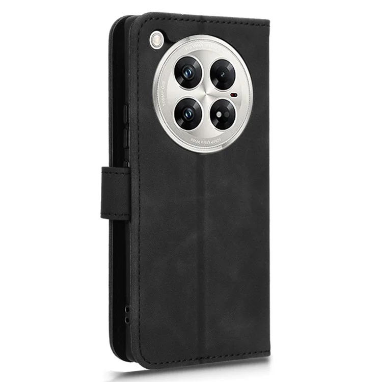 Per Infinix Zero 40 5G Casella di Pelle in Pelle Anti-Drop Flip Cover Del Telefono - Nero