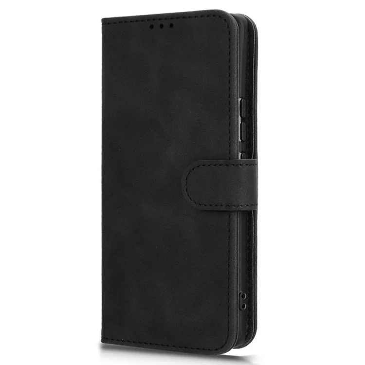 Per Infinix Zero 40 5G Casella di Pelle in Pelle Anti-Drop Flip Cover Del Telefono - Nero