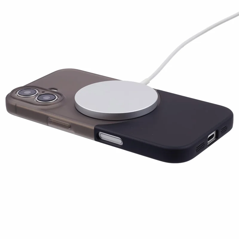 X-level Para Iphone 16 Case Compatible Con Cobertura de Teléfono Magsafe Matte Anti-Drop PC - Negro